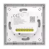 Dviejų kanalų ZigBee sieninis jungiklis Sonoff MINI-ZB2GSL-E — kompaktiškas sienoje montuojamas išmanusis jungiklis, du reliniai kanalai, nereikalingas nulinis laidas