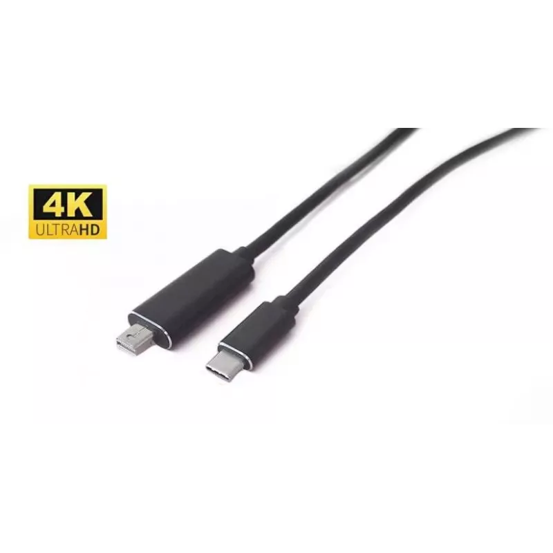 Microconnect USB3.1CMDP2 USB grafikos adapteris 3840 x 2160 pikselių juodas