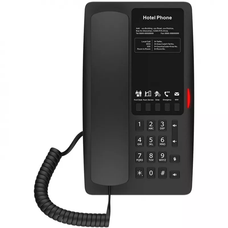 IP telefonas Fanvil H4 juodas