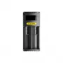 Baterijų įkroviklis Nitecore Ci12 universalus USB įkroviklis Li‑Ion, NiCd, NiMH, 3A įvestis 5/9/12V, plastikinis korpusas