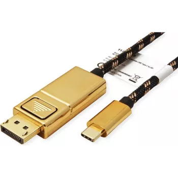 ROLINE 11.04.5849 USB grafikos adapteris 4096 x 2560 pikselių juoda - auksinė (11.04.5849)