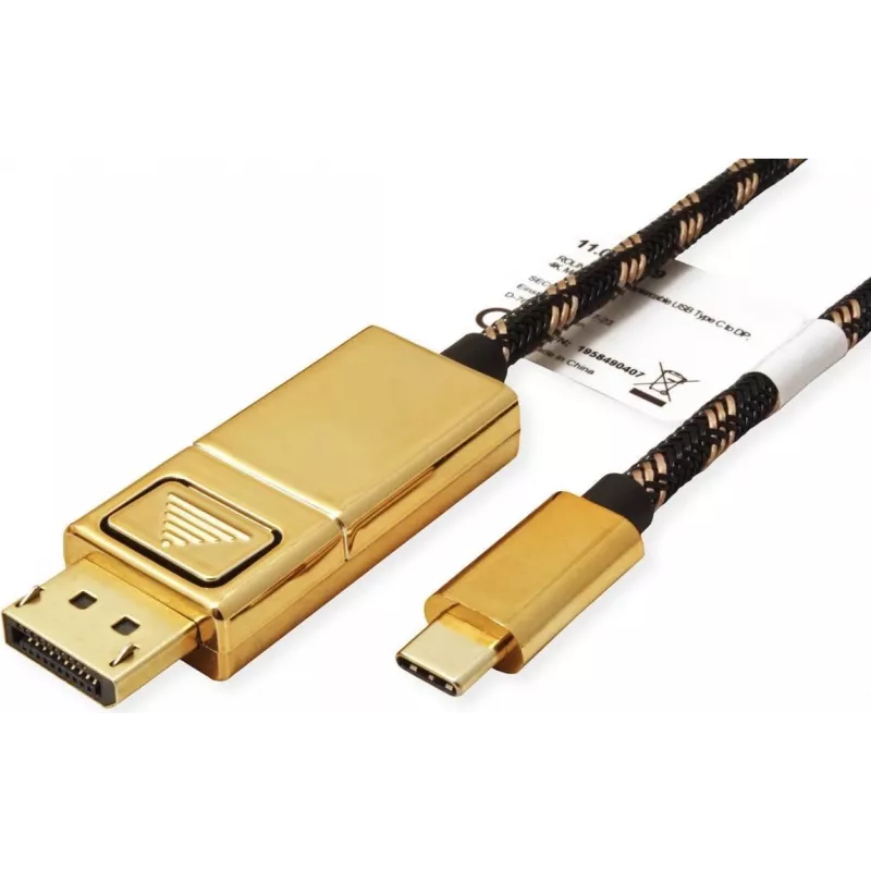 ROLINE 11.04.5849 USB grafikos adapteris 4096 x 2560 pikselių juoda - auksinė (11.04.5849)