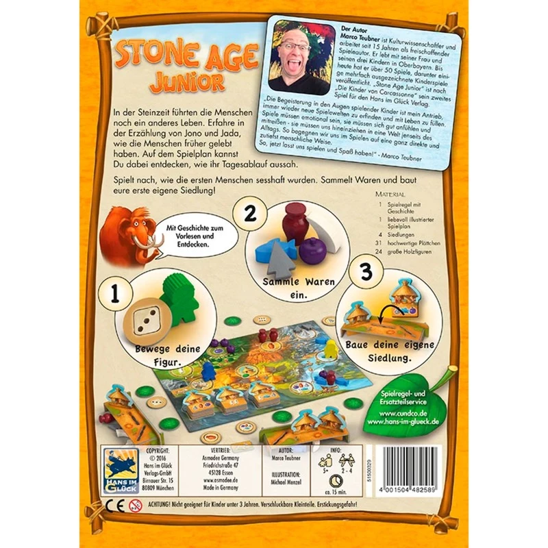 Stone Age Junior, stalo žaidimas, 2016 m. vaikų žaidimas