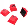Keycaps GLORIOUS GPBT Basics — PBT, US ANSI layout, red accents