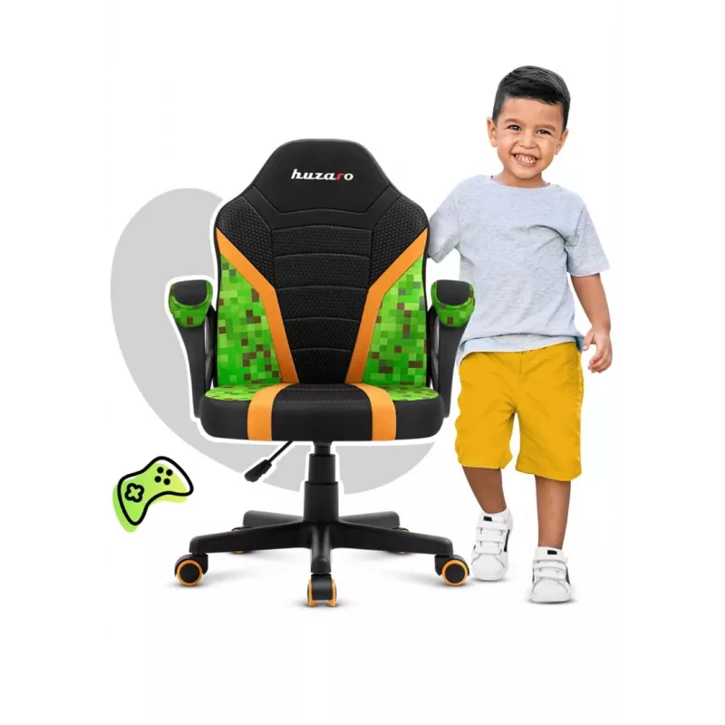Vaikiška žaidimų kėdė Huzaro Ranger 1.0 Pixel Mesh