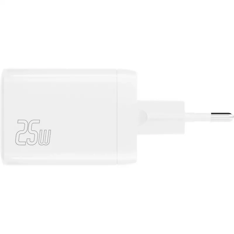 4smarts Ladegert PDPlug Duos 25W 1xC. 1xA. baltas