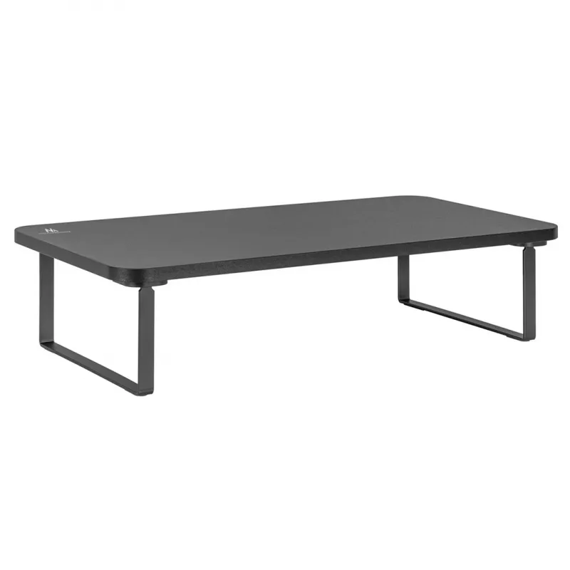 Nešiojamojo kompiuterio stovas MACLEAN MC-933 reguliuojamo aukščio aliuminis, pastatomas, 13–32 colių, maks. apkrova 20 kg, juodas
