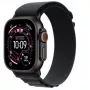 Apple Watch Ultra 3 GPS + Cellular 49mm juodo titano korpusas su juodu Alpine Loop vidutiniu dirželiu