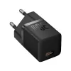Baseus P10110902113-01 USB-C GaN5 mini 30W tinklo įkroviklis, juodas