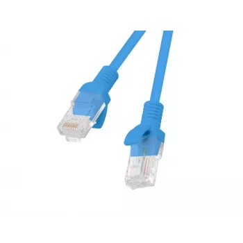Tinklo kabelis Lanberg PCU6-10CC-0150-B RJ45 Cat6 1,5 m mėlynas
