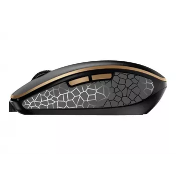CHERRY DW 9100 plonas klaviatūra Pelė komplekte Universalus RF belaidis + Bluetooth AZERTY prancūzų juoda