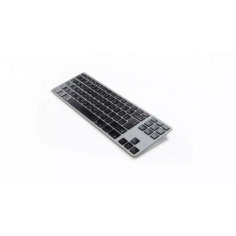 Mechaninė klaviatūra Matias FK408BTB-UK Tenkeyless Bluetooth aliumininė Space Gray