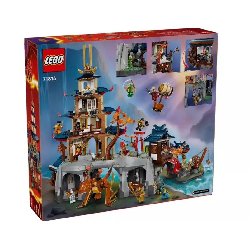 Ninjago 71814 Turnyro šventyklos miestas
