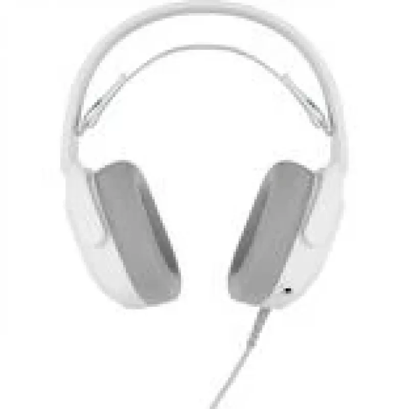 Ausinės QPAD GAMIAC HS71 laidinės su galvos lankeliu USB Type-C, circumauralinės, 20–20000 Hz, 2,2 m laidas, baltos