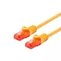 Tinklo kabelis LOGON Cat6 UTP 1,5 m, RJ-45 į RJ-45, Geltonas