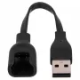 Įkroviklis vidaus Akyga AK-SW-04 išmaniesiems laikrodžiams juodas USB 5V 0,1 m