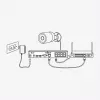 IP apsaugos kamera Reolink P430 4K (8 MP, 3840×2160, 25 kadr./s, 5x optinis priartinimas, PoE, IP67, MicroSD iki 256 GB)