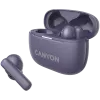 CNS-TWS10PL ausinės ir headsetas, True Wireless Stereo (TWS), į ausį, skambučiams/muzikai/sportui/kasdieniam naudojimui, USB Type-C, Bluetooth, violetinė (CNS-TWS10PL)