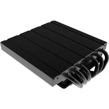 Alpenfohn Juoda Ridge žemo profilio procesoriaus aušintuvas – 120 mm