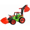 Lena GIGA TRUCKS traktorius su priekiniu krautuvu, Traktorius, 3 metai, Plastikinis, Mėlyna, Pilka, Balta