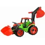 Lena GIGA TRUCKS traktorius su priekiniu krautuvu, Traktorius, 3 metai, Plastikinis, Mėlyna, Pilka, Balta