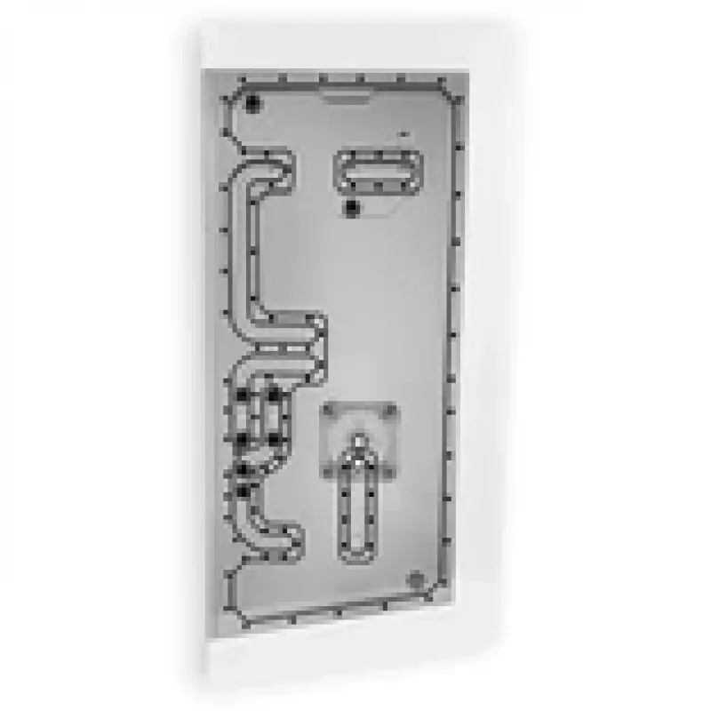 Distroplate Phanteks NV9 Stealkey D-RGB balta