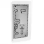 Distroplate Phanteks NV9 Stealkey D-RGB balta