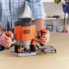 Frezavimo staklės Black+Decker KW1200E 1200W 8000 - 28000 aps./min.