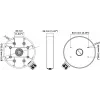 Hikvision DS-1280ZJ-DM55 montavimo dėžutė