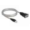 DeLOCK adapteris USB 2.0 Type-A į nuoseklųjį RS-232 D-Sub 9 + D-Sub 25