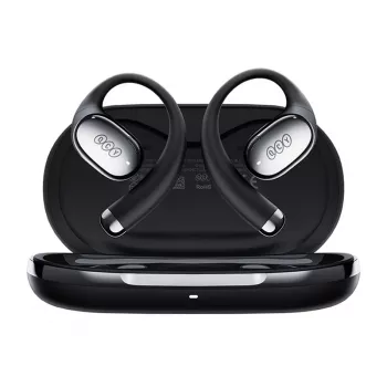 Belaidės ausinės QCY Crossky R70, Bluetooth 5.0, triukšmo slopinimas, modelis CT02 (juodos)