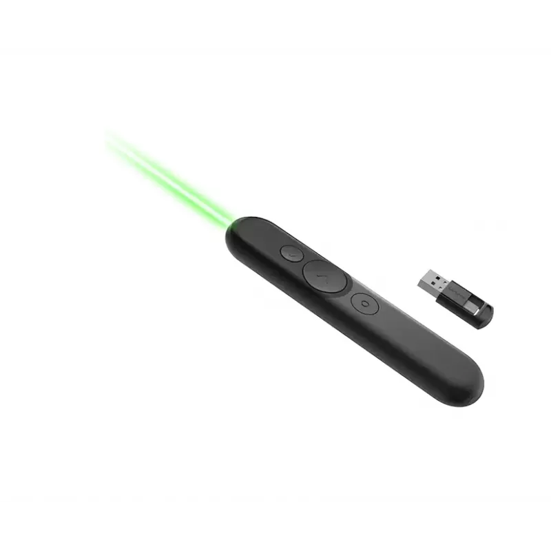 Lenovo | Lazerinis įkraunamas pristatymų nuotolinio valdymo pultas | Juodas