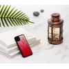 iKins išmaniojo telefono dėklas, skirtas iPhone 11 — Pink Lake su juodais akcentais