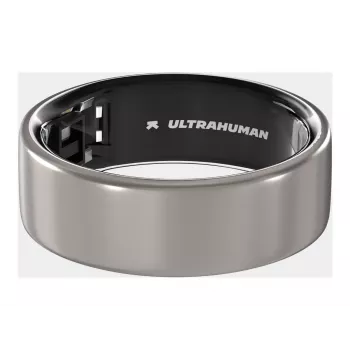 Ultrahuman Ring Air Raw Titanium Size 6 | Ultrahuman