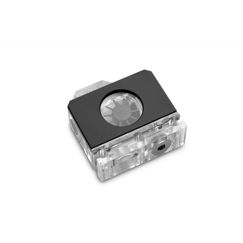 Srauto indikatorius EK Water Blocks 3831109829738 Juodas Skaidrus 1/4 colio