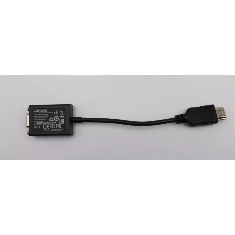 HDMI į VGA adapteris Lenovo FRU03X7583, palaiko iki 1080p raišką
