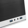 SilverStone SUGO SG13 - Desktop - Mini-DTX - be maitinimo šaltinio (AT / PS/2) - Juoda, balta - USB/Audio (SST-SG13WB-Q)