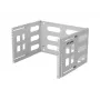 19 colių 6U sieninė spinta LANBERG 497x400/240 pilka