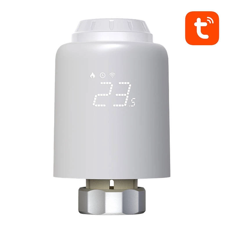 Išmanusis termostatinis radiatoriaus vožtuvas Avatto TRV07 Zigbee 3.0 — termostatinis vožtuvas radiatoriams, Zigbee 3.0