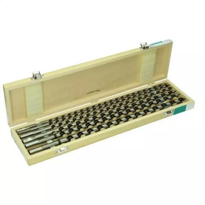 Medinių grąžtų komplektas Hikoki HK-781995, 6 vnt., dydžiai 10–20 mm