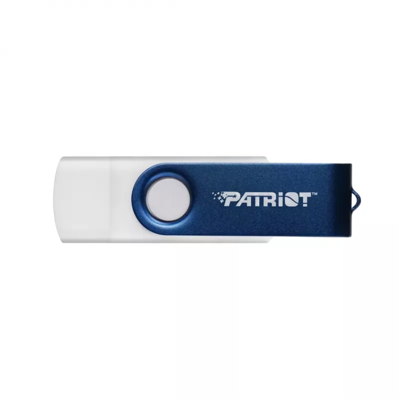 USB atmintukas Patriot Memory 64 GB dvigubas USB A+C PS64GX550AAD balta mėlyna