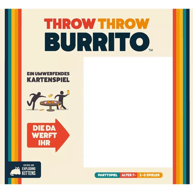 Throw Throw Burrito šeimos žaidimas