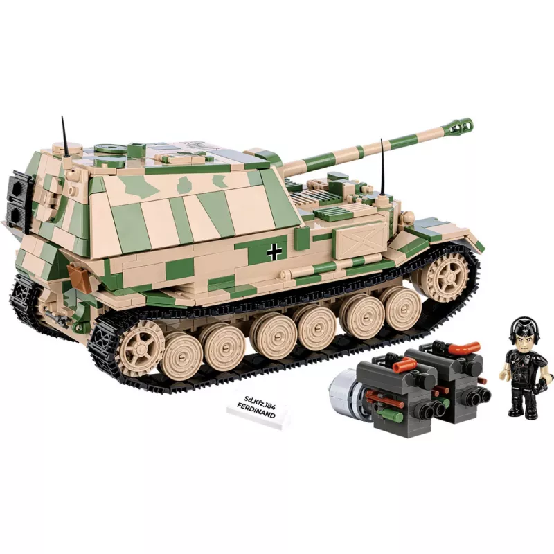 Cobi Historical Collection WWII SD. Vehicle. Ferdinand Tank, Multi