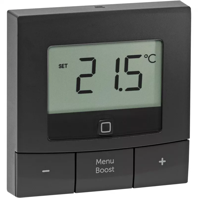 eQ-3 AG Homematic IP HmIP-WTH-B-A, RF, 869,65 MHz, Antracitas, IP20, 250 m, LCD