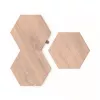 Nuotaikos apšvietimas Nanoleaf Elements medžio išvaizdos šešiakampių plėtimosi rinkinys 3 vnt.