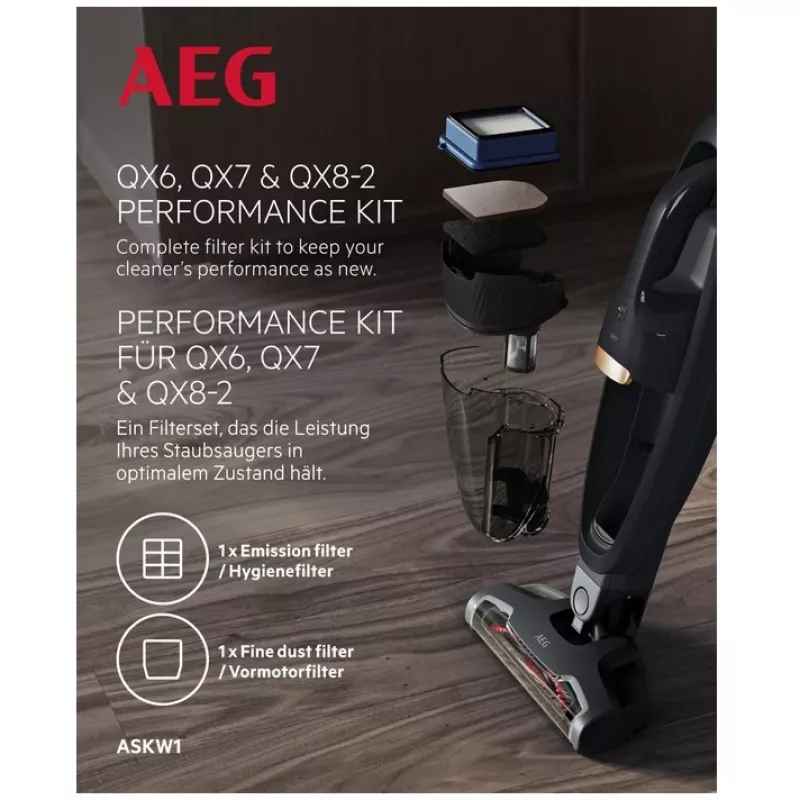 AEG ASKW1 našumo rinkinys QX6 - QX8