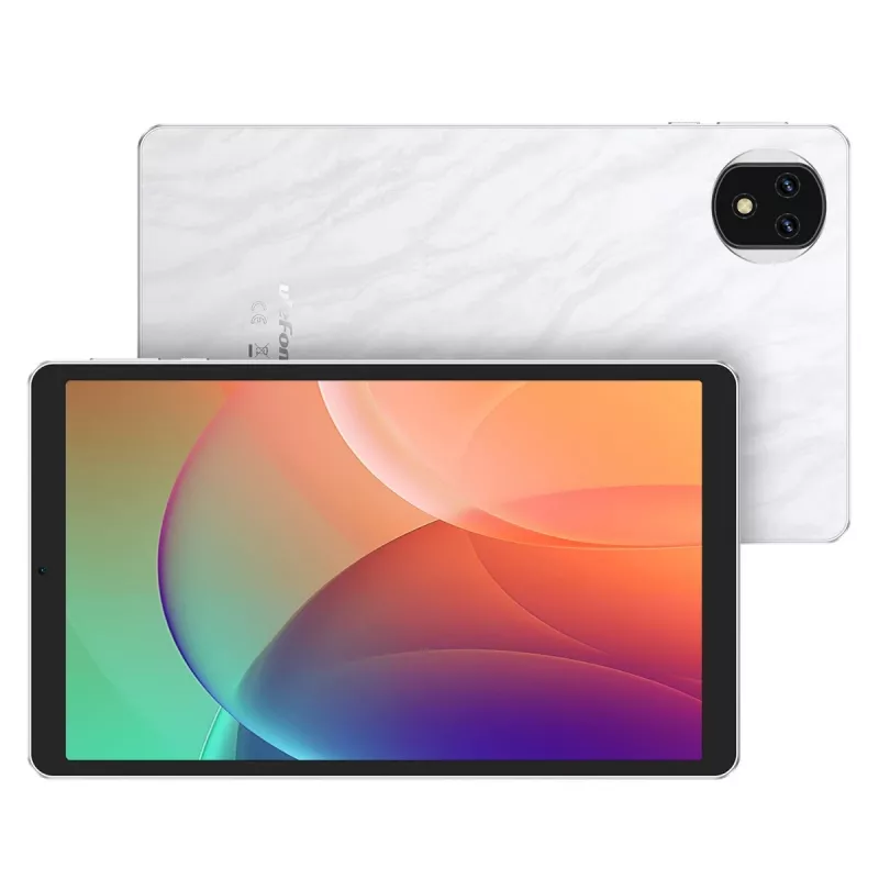 Planšetinis kompiuteris UleFone Tab A9 Pro 4GB RAM 128GB atminties LTE marmuro baltumo