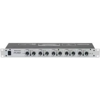 Maišytuvas Omnitronic ZD-250 5 kanalų, 19 colių stovo