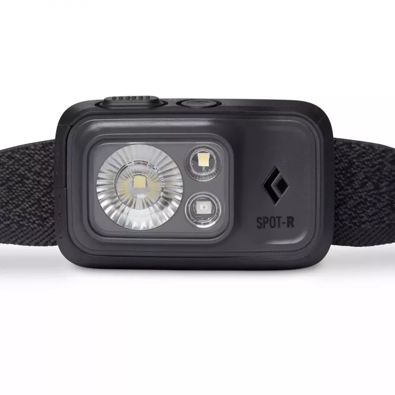 Juoda Diamond SPOT 400-R HEADLAMP GRAPHITE priekinis žibintuvėlis