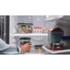 Maisto laikymo indas FoodSaver FFC023X 1,8 L ovalus Tritan, juodas permatomas, vakuuminis siurblys, tinkamas plauti indaplovėje